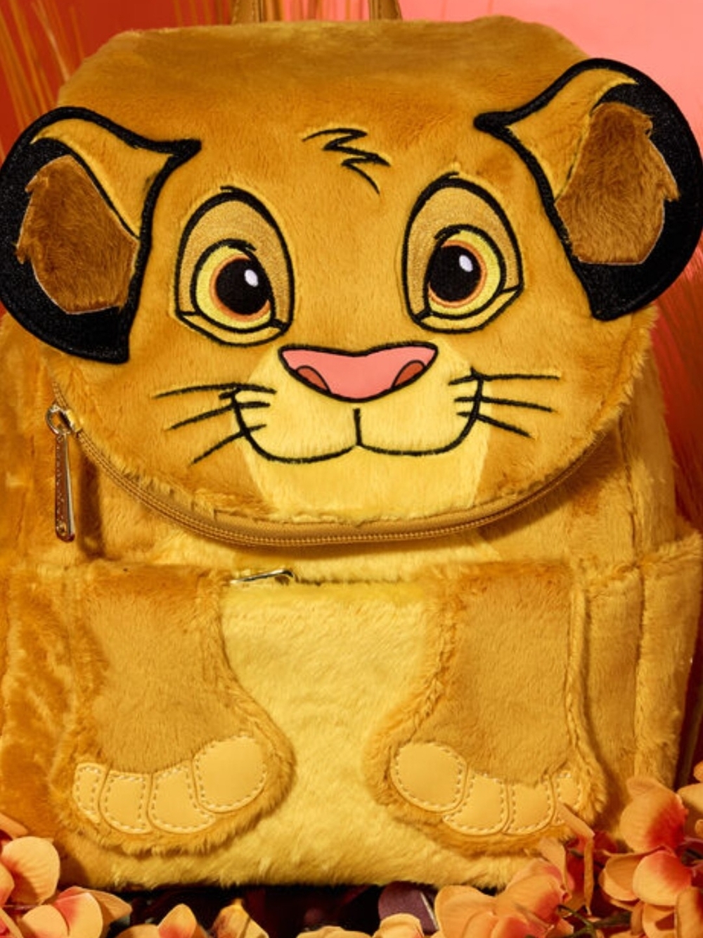 LION KING 30th SIMBA PLUSH LOUNGEFLY